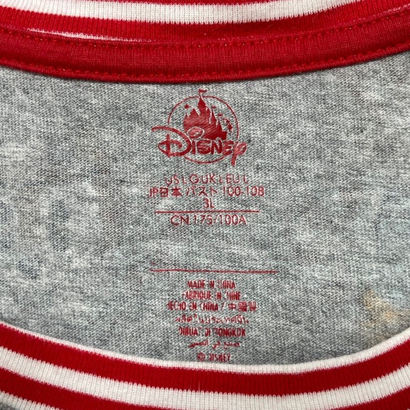 Disney Store Mickey Mouse & Friends Grey Holiday Pajamas Set L Hot Cocoa Mugs - Picture 6 of 10